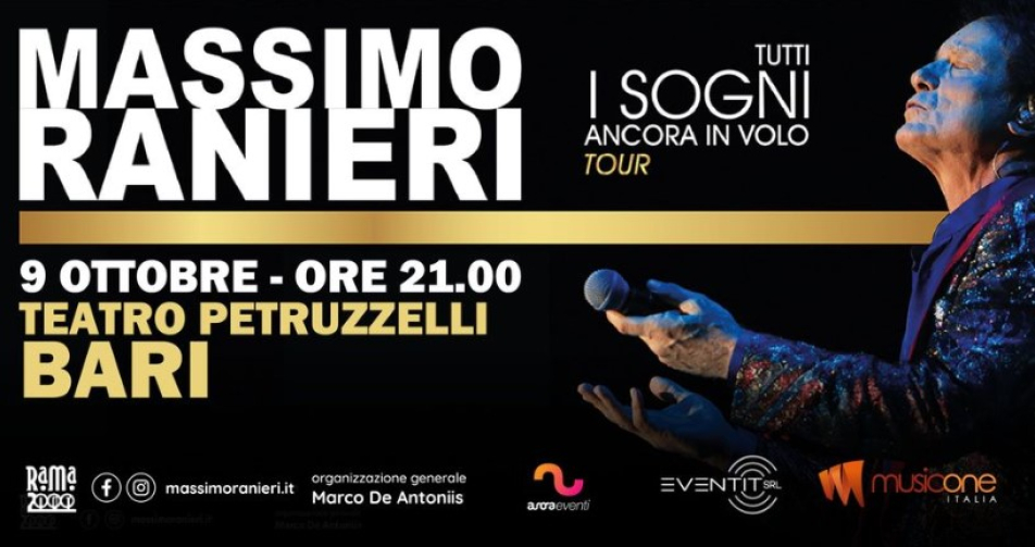Massimo Ranieri Tour - Tutti I Sogni Ancora In Volo
